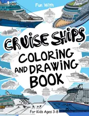 Cover of Cruise Ships Coloring and Drawing Book for Kids