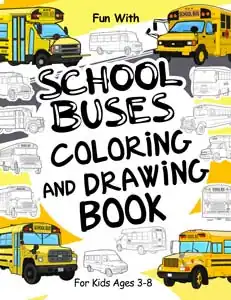 bus stand drawing for kids