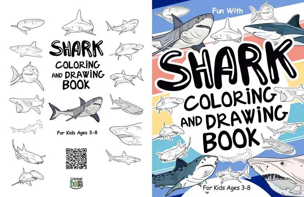 Shark Coloring Book: Kids Coloring Book for Ages 4-8, 8-12 A Fun Activity  Book f - Yahoo Shopping